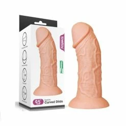 Best reviews of ✔️ Lovetoy Love Toy – Realistic Curved 9.5 Inch Flesh Dildo 🔥