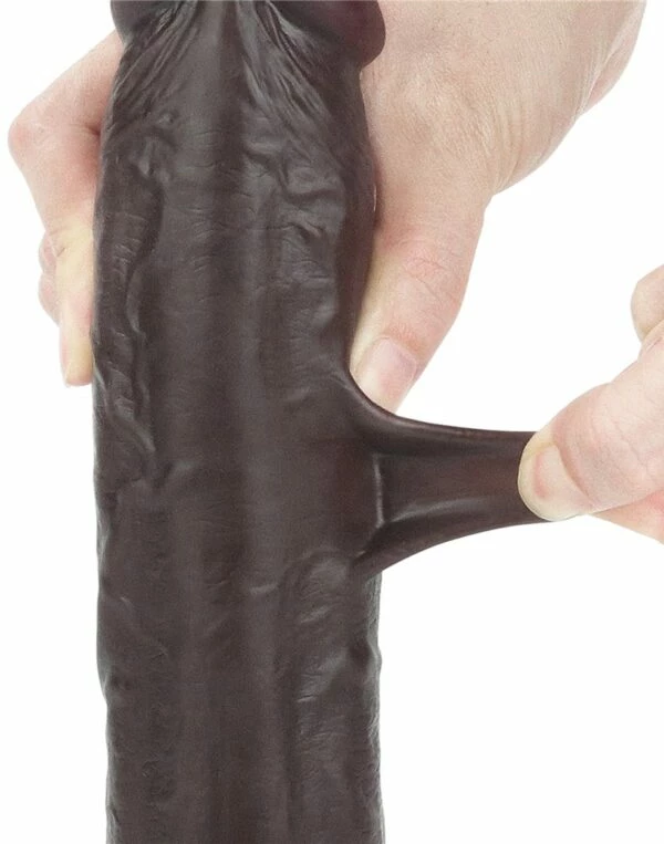 Brand new ❤️ LoveToy Sliding Skin Dual Layer 9.5 Inch Black Dildo 🔥 12 Brand new ❤️ LoveToy Sliding Skin Dual Layer 9.5 Inch Black Dildo 🔥 - Image 10
