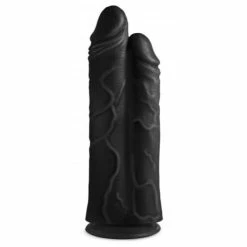 Promo ๐ฅฐ Master Cock โ Double Stuffer 9.8 Inch Double Dildo โ Black ๐