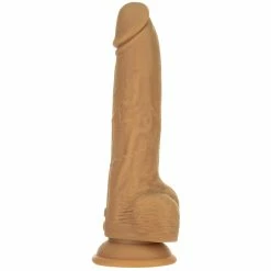Promo 🌟 Remote Control Sex Toys Naked Addiction – Remote Thrusting 9 Inch Dong – Caramel ❤️