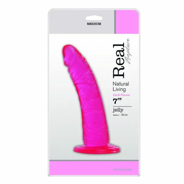 New ๐ Real Rapture โ Crystal Clear Pink 7 Inch Suction Cup Dildo ๐คฉ 4 New ๐ Real Rapture โ Crystal Clear Pink 7 Inch Suction Cup Dildo ๐คฉ - Image 2