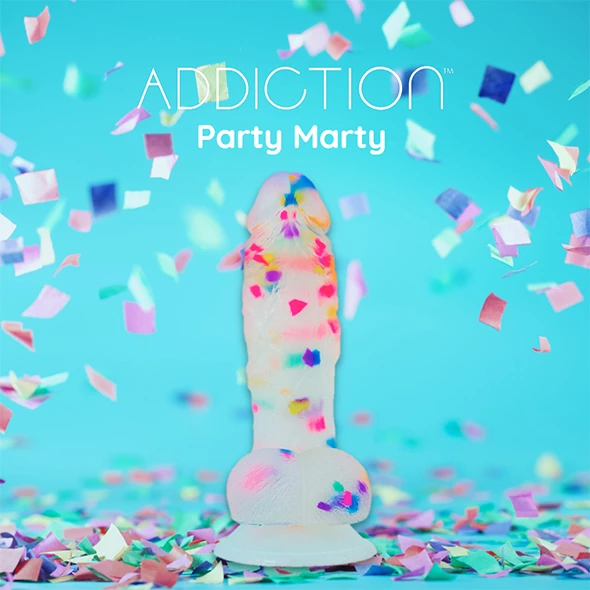 Flash Sale ๐ Addiction โ Party Marty 7.5 Inch Frost & Confetti Dildo ๐ 11 Flash Sale ๐ Addiction โ Party Marty 7.5 Inch Frost & Confetti Dildo ๐ - Image 9