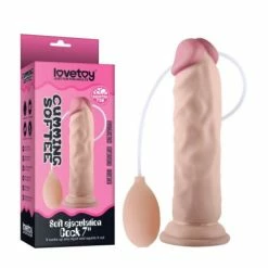 Wholesale 🔥 Lovetoy Soft Ejaculation Realistic 8.5 Inch Cock Dildo With Ball 👏