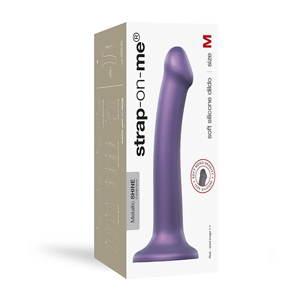 Best deal ๐ Strap-On-Me โ Mono Density Dildo Metallic Shine Purple โ Medium ๐ 5 Best deal ๐ Strap-On-Me โ Mono Density Dildo Metallic Shine Purple โ Medium ๐ - Image 3