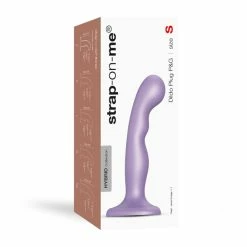 Outlet 🔥 Prostate Massagers Strap-On-Me – P & G Spot Dildo Plug Metallic Lilac Small 🤩 -Suction Cup Dildo Shop unnamed file 1701