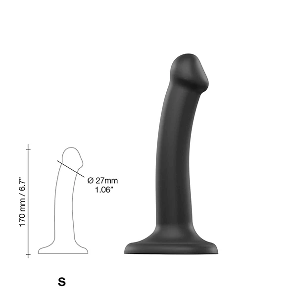 Outlet ๐ Strap-On-Me โ Semi Realistic Dual Density Bendable Dildo Black Small โค๏ธ 6 Outlet ๐ Strap-On-Me โ Semi Realistic Dual Density Bendable Dildo Black Small โค๏ธ - Image 4