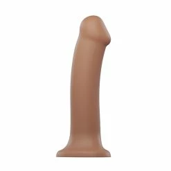 Promo ⭐ Strap-On-Me – Semi Realistic Dual Density Bendable Dildo Caramel Medium ✨