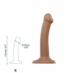 New 🎉 Strap-On-Me – Semi Realistic Dual Density Bendable Dildo Caramel Small ⌛ -Suction Cup Dildo Shop unnamed file 1735