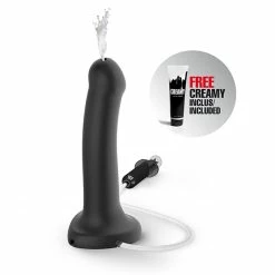 Cheapest ⌛ Strap-On-Me – Semi-Realistic Squirting Dildo Black ✨
