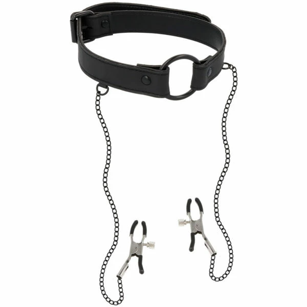 New ๐ Fetish Submissive Ring Gag With Nipple Clamps ๐ฏ 6 New ๐ Fetish Submissive Ring Gag With Nipple Clamps ๐ฏ - Image 4