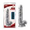 Promo 💯 Chisa – Justin Insider 7.4 Inch Silver Dildo 🧨