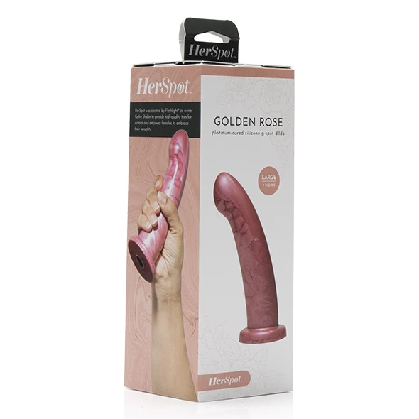 Budget 🧨 Fleshlight® Fleshlight – HerSpot Dildo Golden Rose Large 🌟 11 Budget 🧨 Fleshlight® Fleshlight – HerSpot Dildo Golden Rose Large 🌟 - Image 9