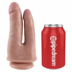 Cheapest ✔️ King Cock – Ultra Realistic Double Penetrator Dildo With Suction Cup 😉 -Suction Cup Dildo Shop unnamed file 526