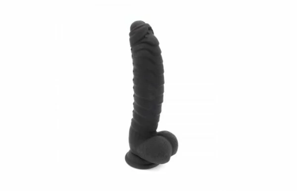 Best deal 😍 Kiotos – 9 Inch Black Tickler Ribbed Silicone Dildo 👍 4 Best deal 😍 Kiotos – 9 Inch Black Tickler Ribbed Silicone Dildo 👍 - Image 2