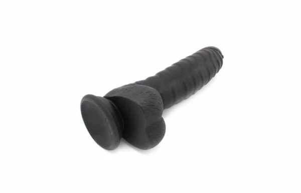Best deal 😍 Kiotos – 9 Inch Black Tickler Ribbed Silicone Dildo 👍 6 Best deal 😍 Kiotos – 9 Inch Black Tickler Ribbed Silicone Dildo 👍 - Image 4