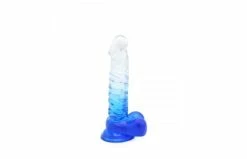Coupon ๐ Kiotos โ Crystal Jelly Blue Ripple Suction Cup Ballsy 8.8 Inch Dildo ๐งจ
