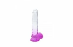 Best Sale ⌛ Dildos & Dongs Kiotos – Crystal Jelly Purple Suction Cup Ballsy 8.8 Inch Dildo 🛒