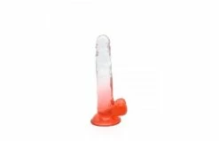 Cheapest ๐ Kiotos โ Crystal Jelly Red Suction Cup Ballsy 7.8 Inch Dildo ๐