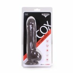 Best Pirce 🌟 Kiotos COX Realistic Brown 9 Inch Suction Ballsy Dildo 🎁 -Suction Cup Dildo Shop unnamed file 895
